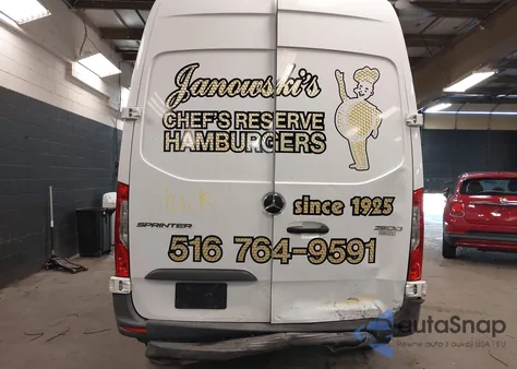 2019 Mercedes-Benz Sprinter 2500 High Roof V6/Standard Roof V6 from USA, damaged, VIN WD3PF0CD7KP054749